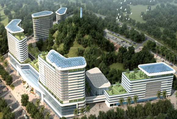 Campus Pingshan do Hospital Corning